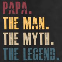 Papa Myth Legend And Dad Funny Father Gift Meaningful Gift Adult Drive Performance Visor