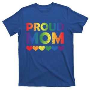 Proud Mom Lesbian Lgbtq Pride Month Supporters Mothers Day Gift T-Shirt