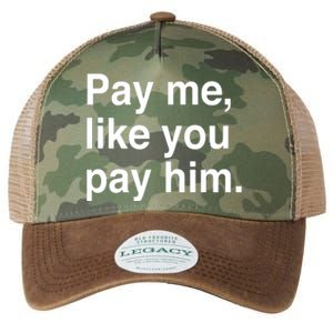 Pay Me Like You Pay Him International Legacy Tie Dye Trucker Hat