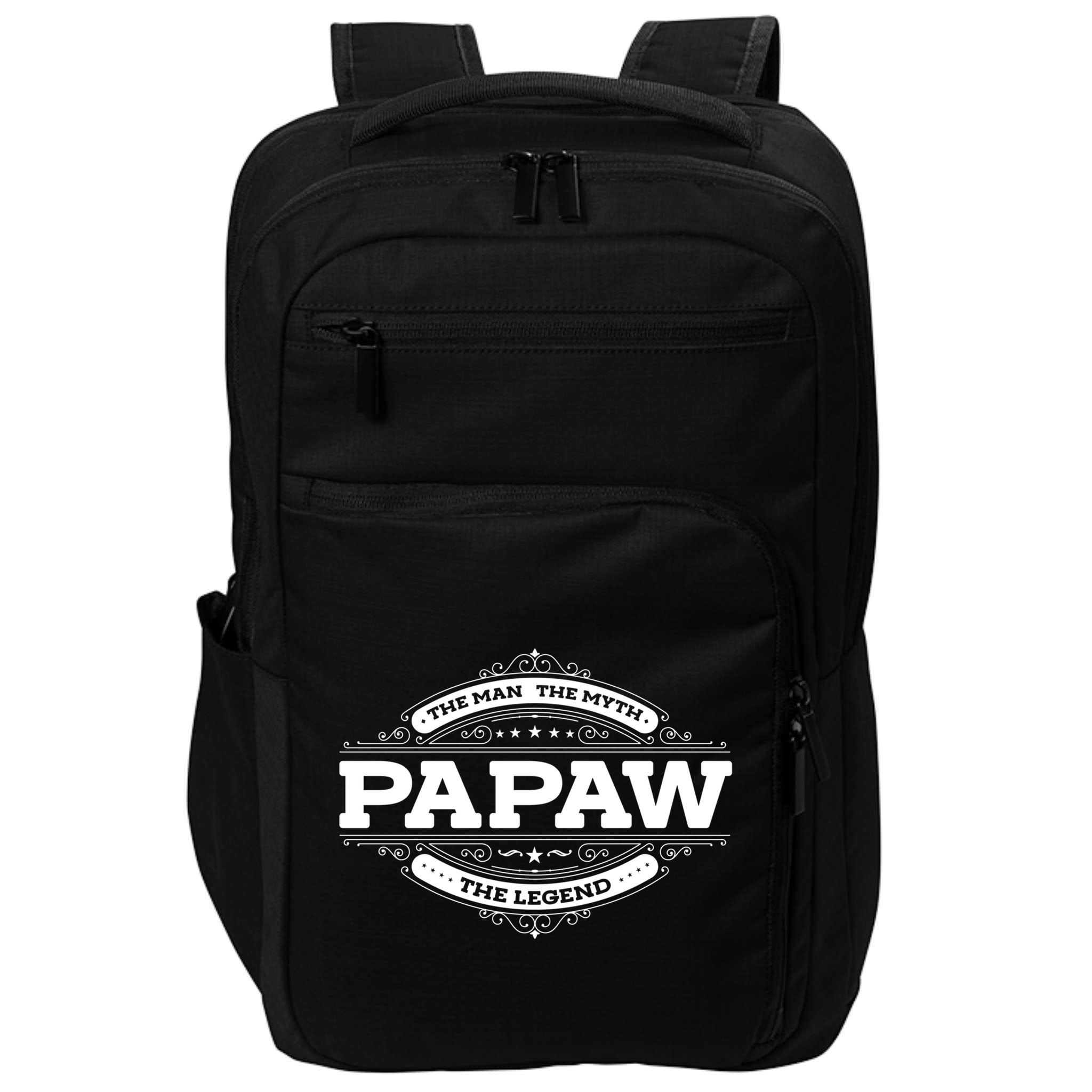 Papaw Myth Legend Father Dad Uncle Gift Idea Gift Impact Tech Backpack