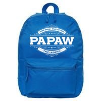 Papaw Myth Legend Father Dad Uncle Gift Idea Gift 16 in Basic Backpack