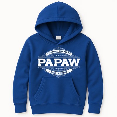 Papaw Myth Legend Father Dad Uncle Gift Idea Gift Kids Hoodie