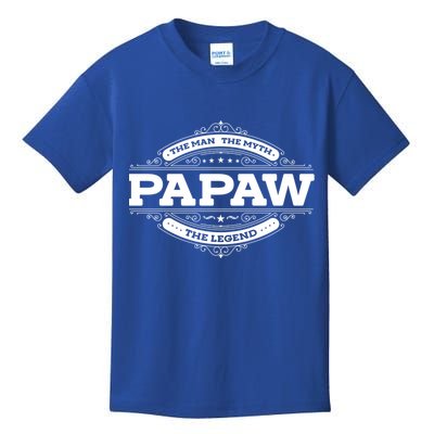 Papaw Myth Legend Father Dad Uncle Gift Idea Gift Kids T-Shirt