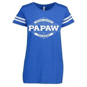 Papaw Myth Legend Father Dad Uncle Gift Idea Gift Enza Ladies Jersey Football T-Shirt