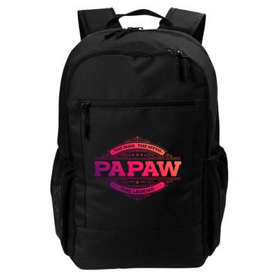 Papaw Myth Legend Father Dad Uncle Gift Idea Gift Backpack