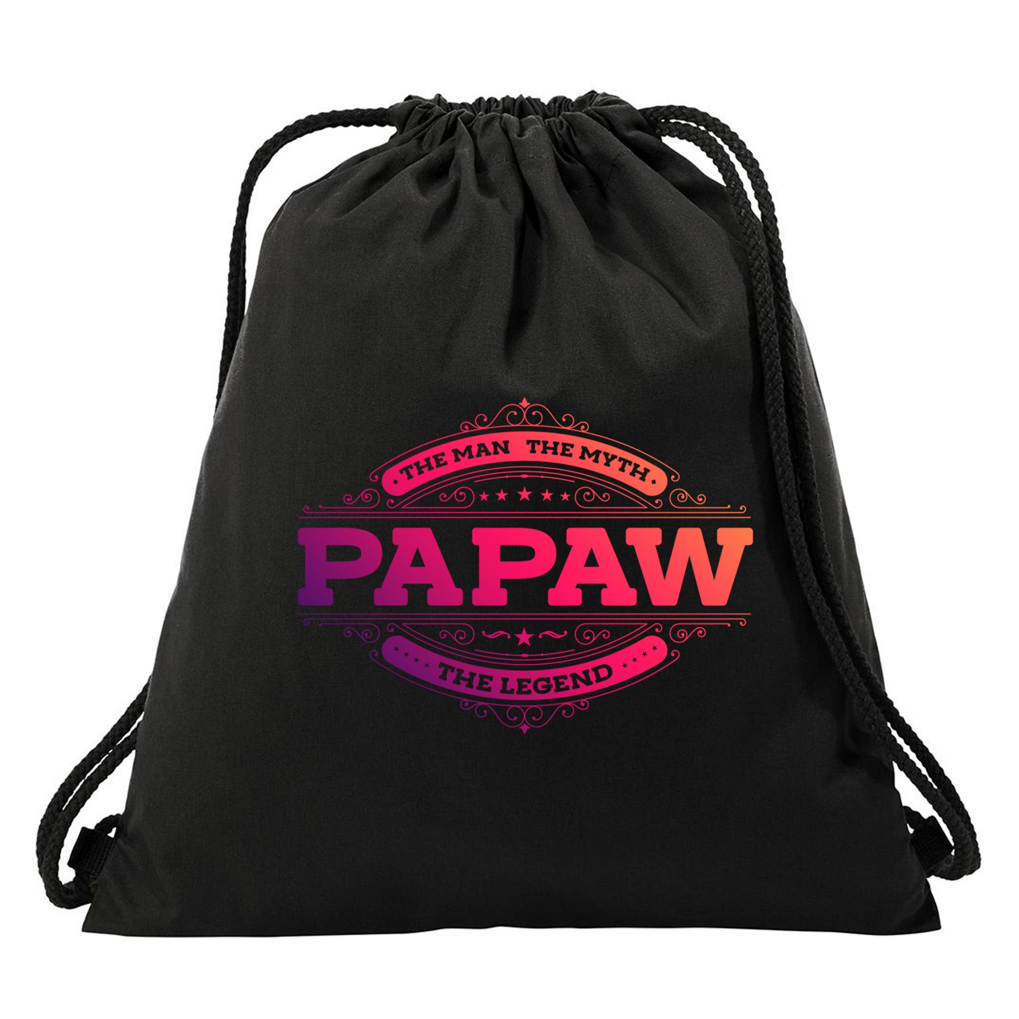 Papaw Myth Legend Father Dad Uncle Gift Idea Gift Drawstring Bag