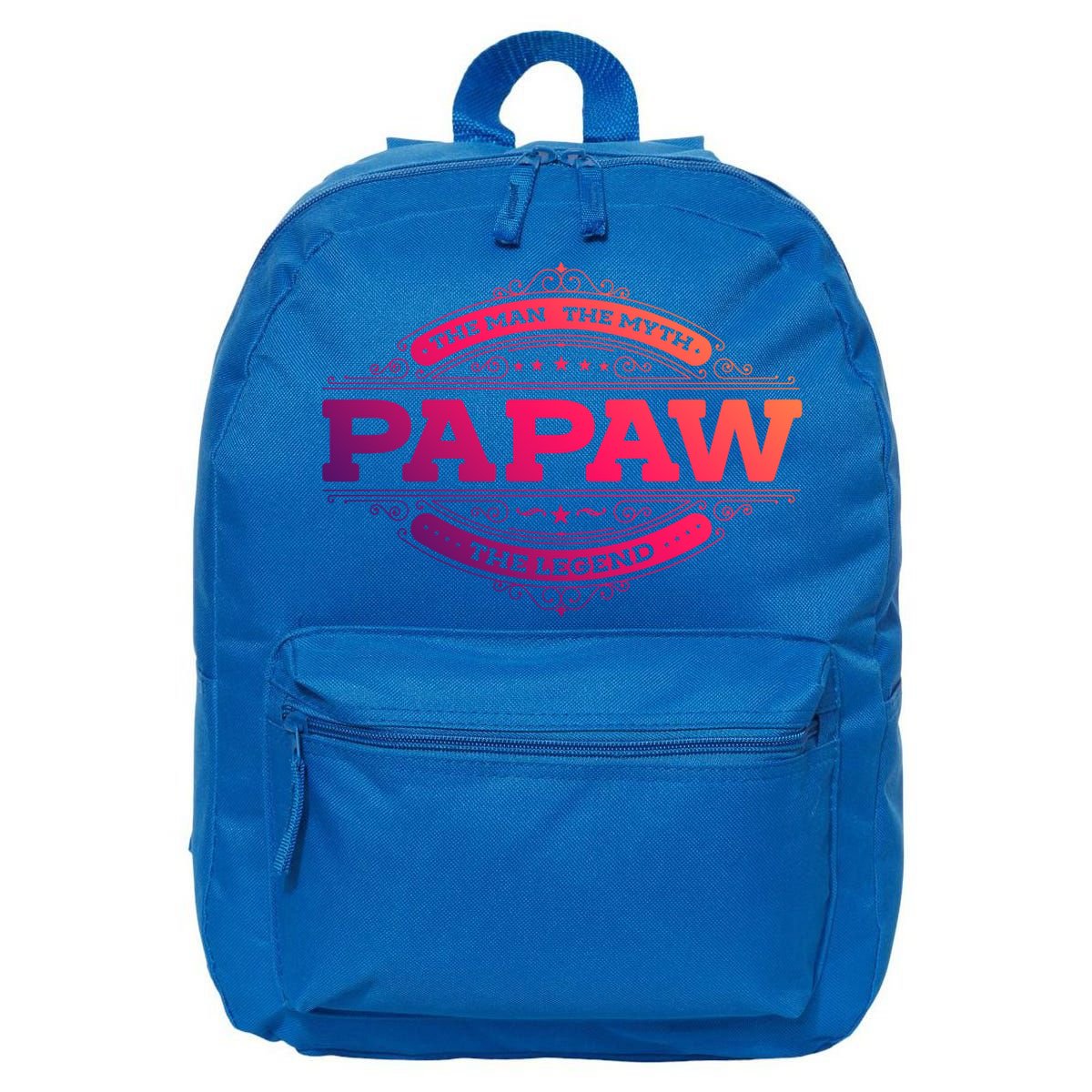 Papaw Myth Legend Father Dad Uncle Gift Idea Gift 16 in Basic Backpack