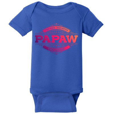 Papaw Myth Legend Father Dad Uncle Gift Idea Gift Baby Bodysuit
