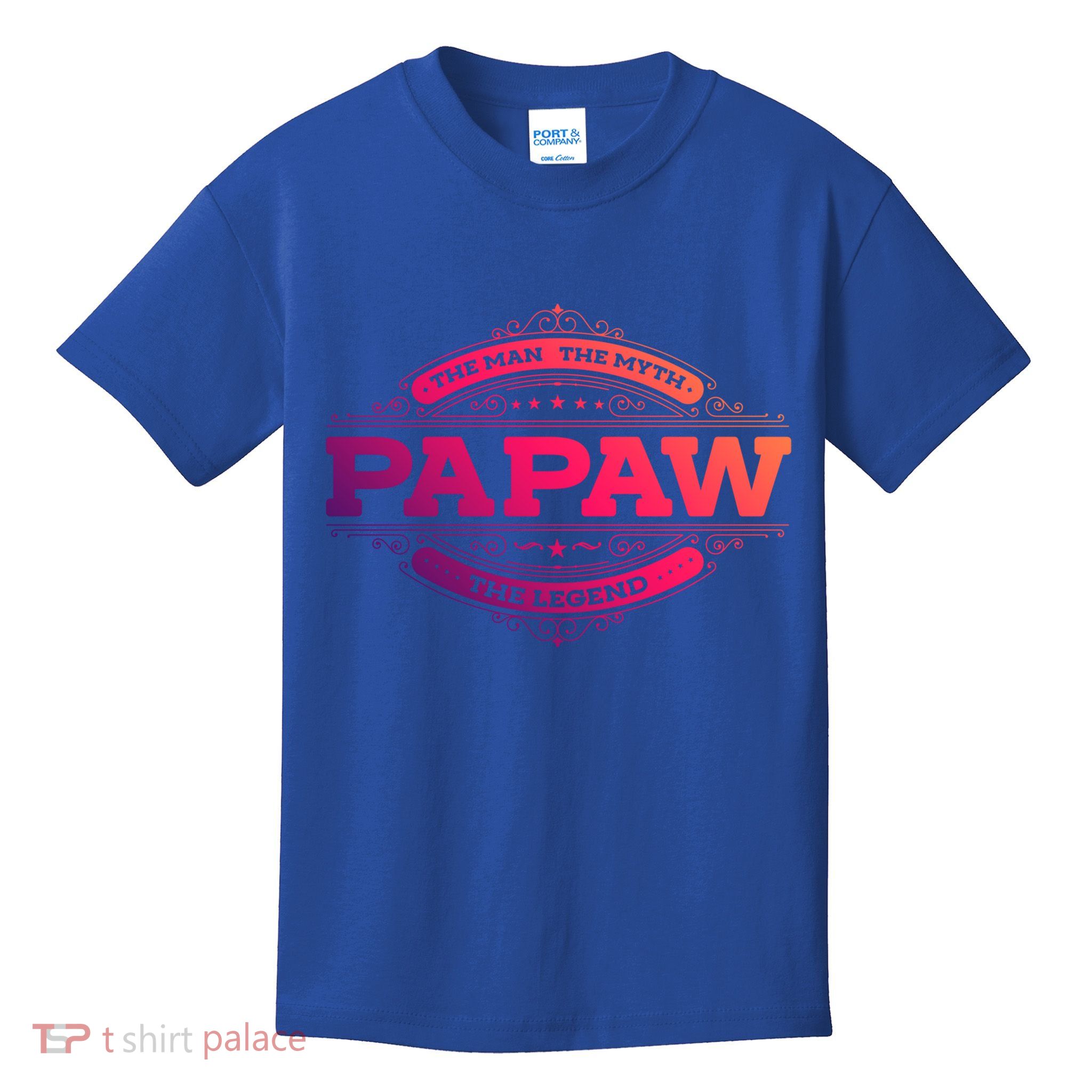 Papaw Myth Legend Father Dad Uncle Gift Idea Gift Kids T-Shirt