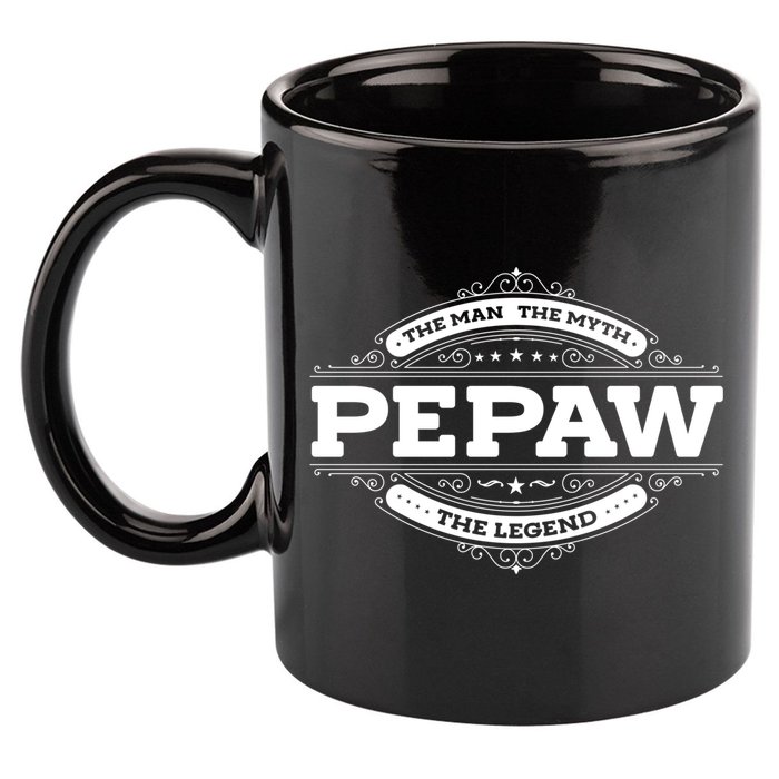 Pepaw Myth Legend Father Dad Uncle Gift Idea Gift 11oz C Handle Ceramic Mug