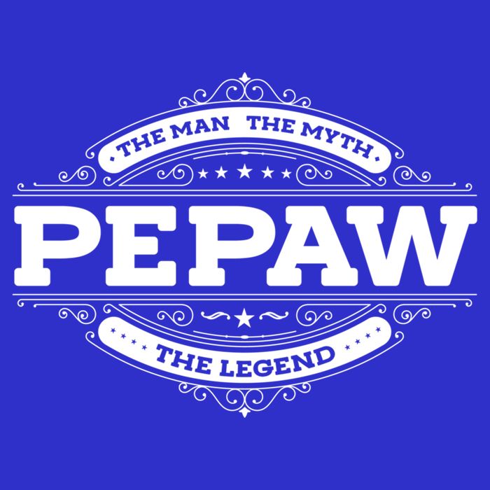 Pepaw Myth Legend Father Dad Uncle Gift Idea Gift Visor