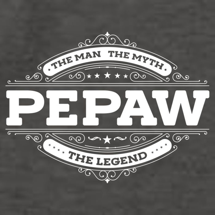 Pepaw Myth Legend Father Dad Uncle Gift Idea Gift Vector Backpack