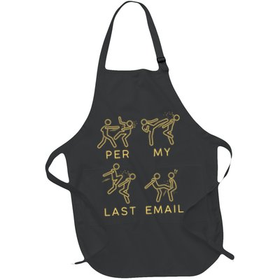 Per My Last Email Full-Length Apron With Pockets