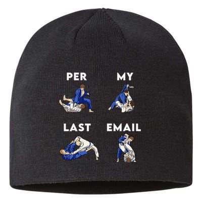 Per My Last Email Office Humor Meme Fight Punch Boxing Sustainable Beanie