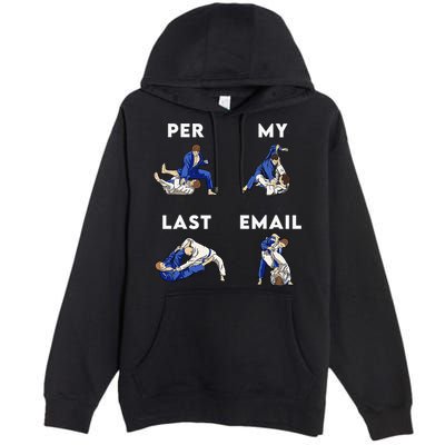 Per My Last Email Office Humor Meme Fight Punch Boxing Premium Pullover Hoodie