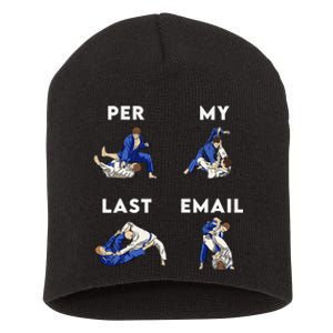 Per My Last Email Office Humor Meme Fight Punch Boxing Short Acrylic Beanie