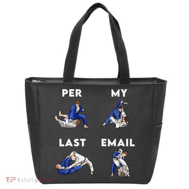 Per My Last Email Office Humor Meme Fight Punch Boxing Zip Tote Bag
