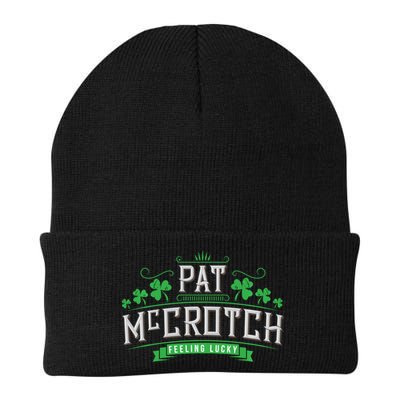 Pat Mccrotch Luck Of The Irish Funny St Patricks Day Beanie