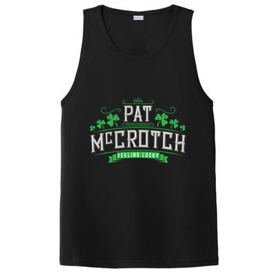 Pat Mccrotch Luck Of The Irish Funny St Patricks Day PosiCharge Competitor Tank