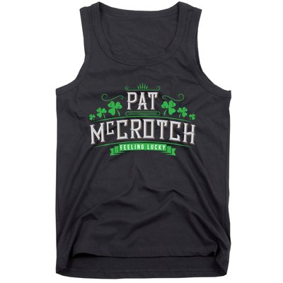 Pat Mccrotch Luck Of The Irish Funny St Patricks Day Tank Top