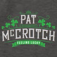 Pat Mccrotch Luck Of The Irish Funny St Patricks Day Vector Backpack