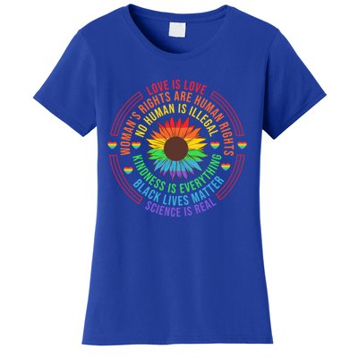 Pride Month Lgbt Flag Blm Rights Great Gift Women's T-Shirt