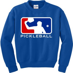 Pickleball Major Leagues Cool Gift Kids Sweatshirt