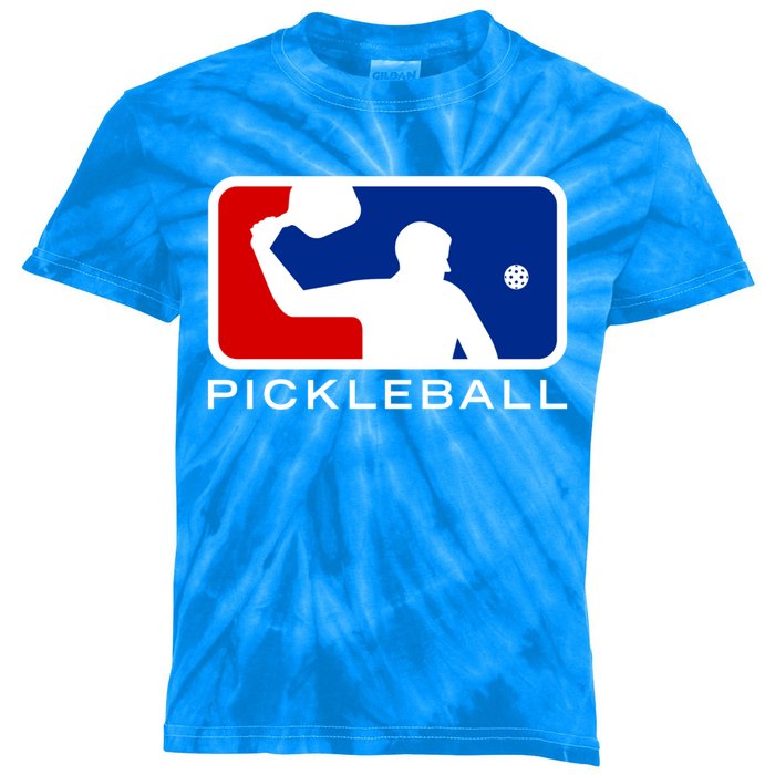 Pickleball Major Leagues Cool Gift Kids Tie-Dye T-Shirt