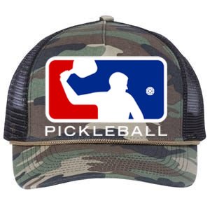 Pickleball Major Leagues Cool Gift Retro Rope Trucker Hat Cap