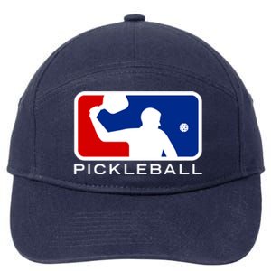 Pickleball Major Leagues Cool Gift 7-Panel Snapback Hat