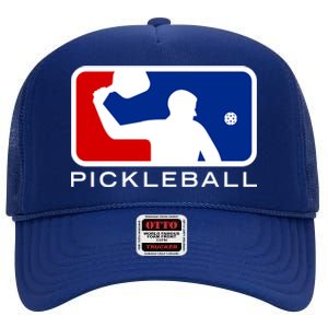 Pickleball Major Leagues Cool Gift High Crown Mesh Back Trucker Hat