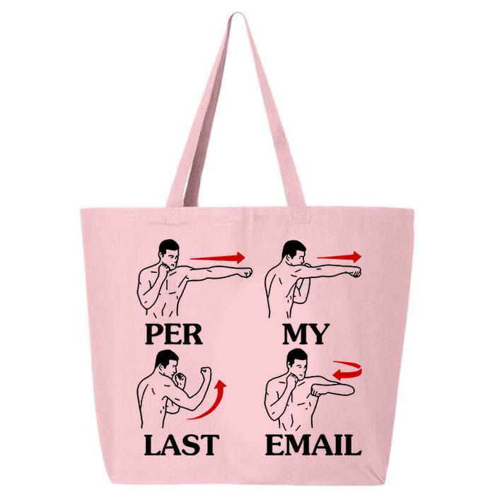 Per My Last Email Funny Men Costumed 25L Jumbo Tote
