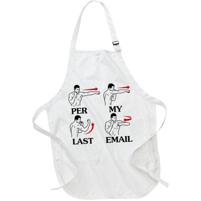 Per My Last Email Funny Men Costumed Apron