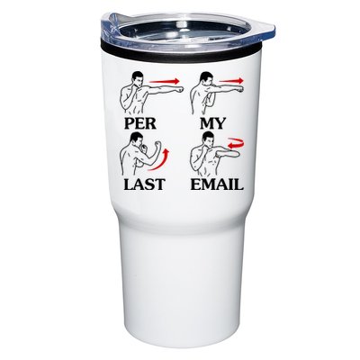 Per My Last Email Funny Men Costumed Tumbler