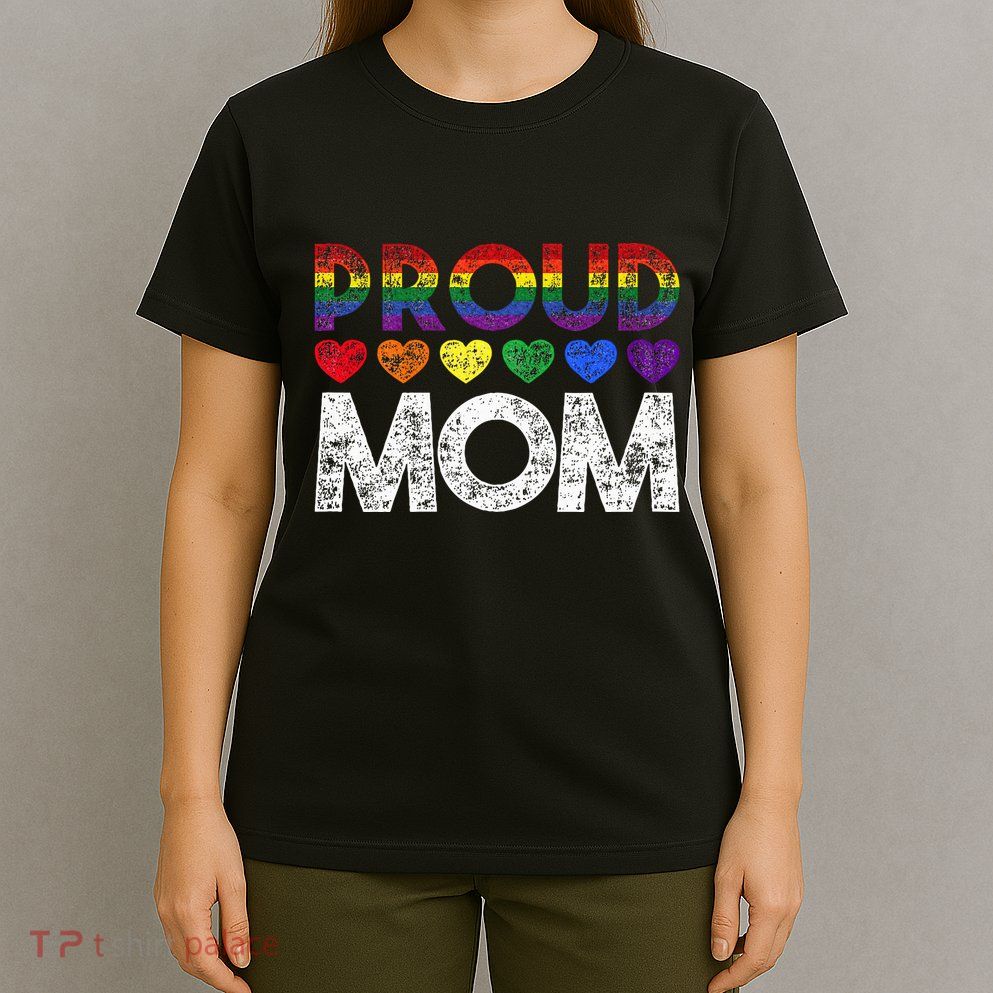 Proud Mom Lgbt T-Shirt