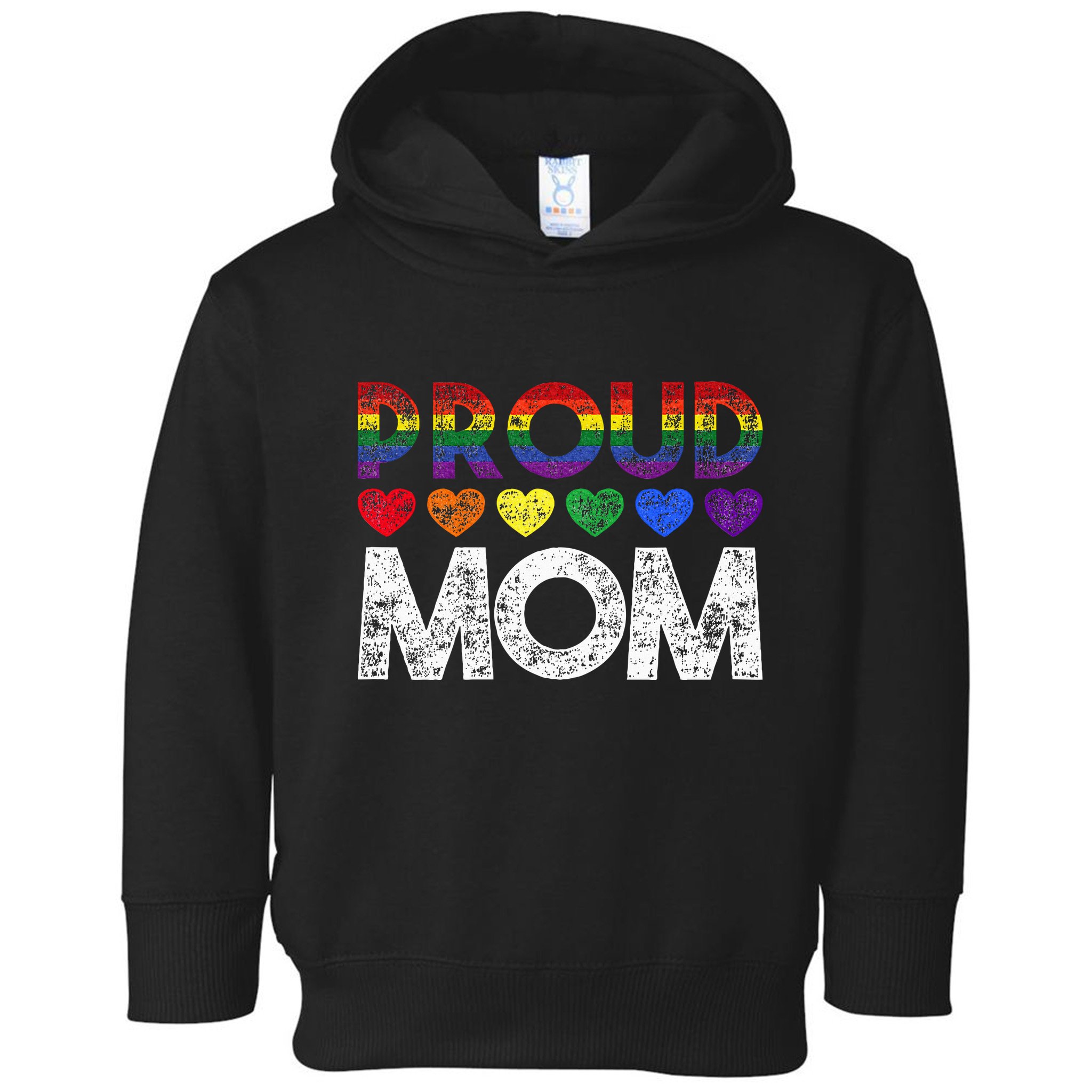 Proud Mom Lgbt Toddler Hoodie