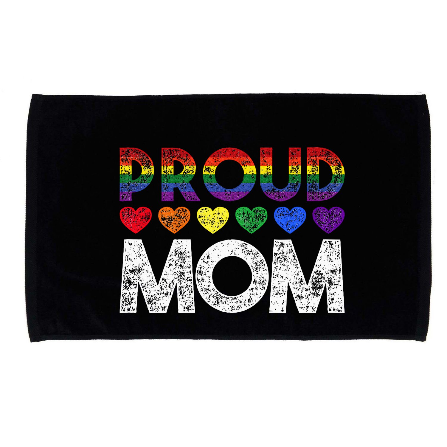 Proud Mom Lgbt Microfiber Hand Towel