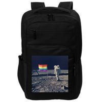 Pride Moon Landing Graphic Lgbtq Gift Impact Tech Backpack