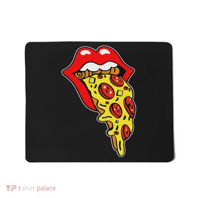 Pizza Mouth Lips Mousepad