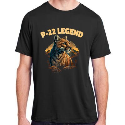 P22 Mountain Lion Silver Lake P22 Adult ChromaSoft Performance T-Shirt