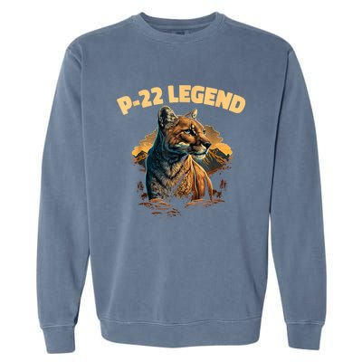 P22 Mountain Lion Silver Lake P22 Garment-Dyed Sweatshirt