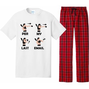 Per My Last Email I'm A Professional funny Pajama Set