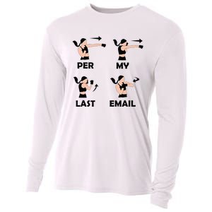 Per My Last Email I'm A Professional funny Cooling Performance Long Sleeve Crew