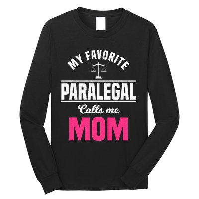 Paralegal Mom Law Legal Assistant Litigator Mother's Day Long Sleeve Shirt