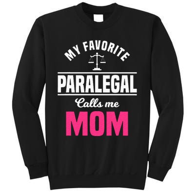 Paralegal Mom Law Legal Assistant Litigator Mother's Day Sweatshirt