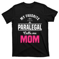 Paralegal Mom Law Legal Assistant Litigator Mother's Day T-Shirt