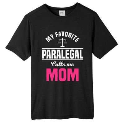 Paralegal Mom Law Legal Assistant Litigator Mother's Day Tall Fusion ChromaSoft Performance T-Shirt