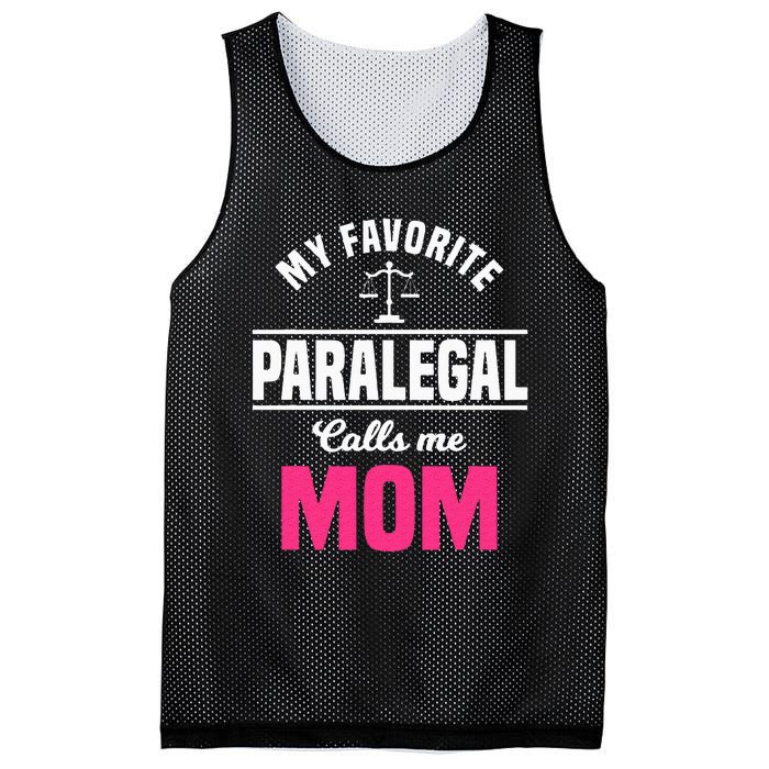 Paralegal Mom Law Legal Assistant Litigator Mother's Day Mesh Reversible Basketball Jersey Tank