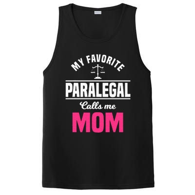 Paralegal Mom Law Legal Assistant Litigator Mother's Day PosiCharge Competitor Tank