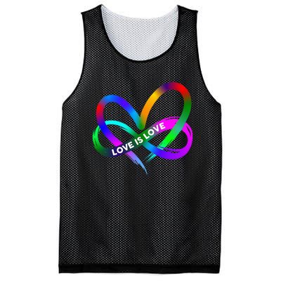 Pride Month Lgbt Straight Heart With Love Is Love Mesh Reversible Basketball Jersey Tank